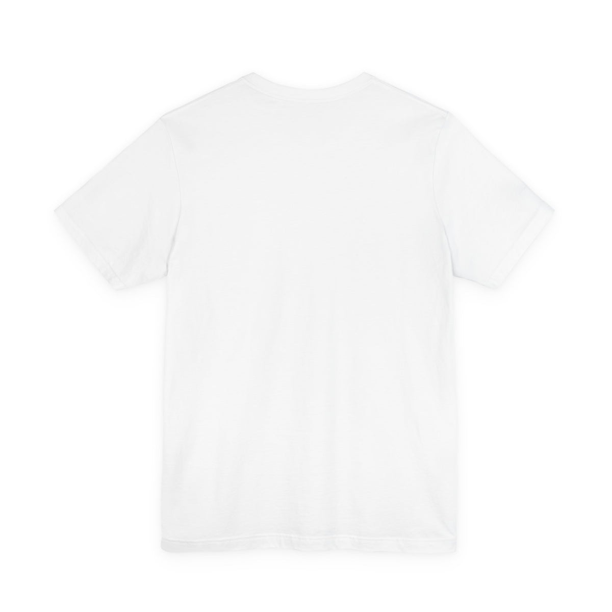Easily Distracted by Birds Shirt, White back, digital mockup